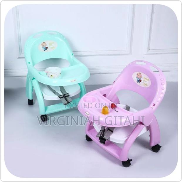 Pink Blue Detachable Baby Feeding Chair
