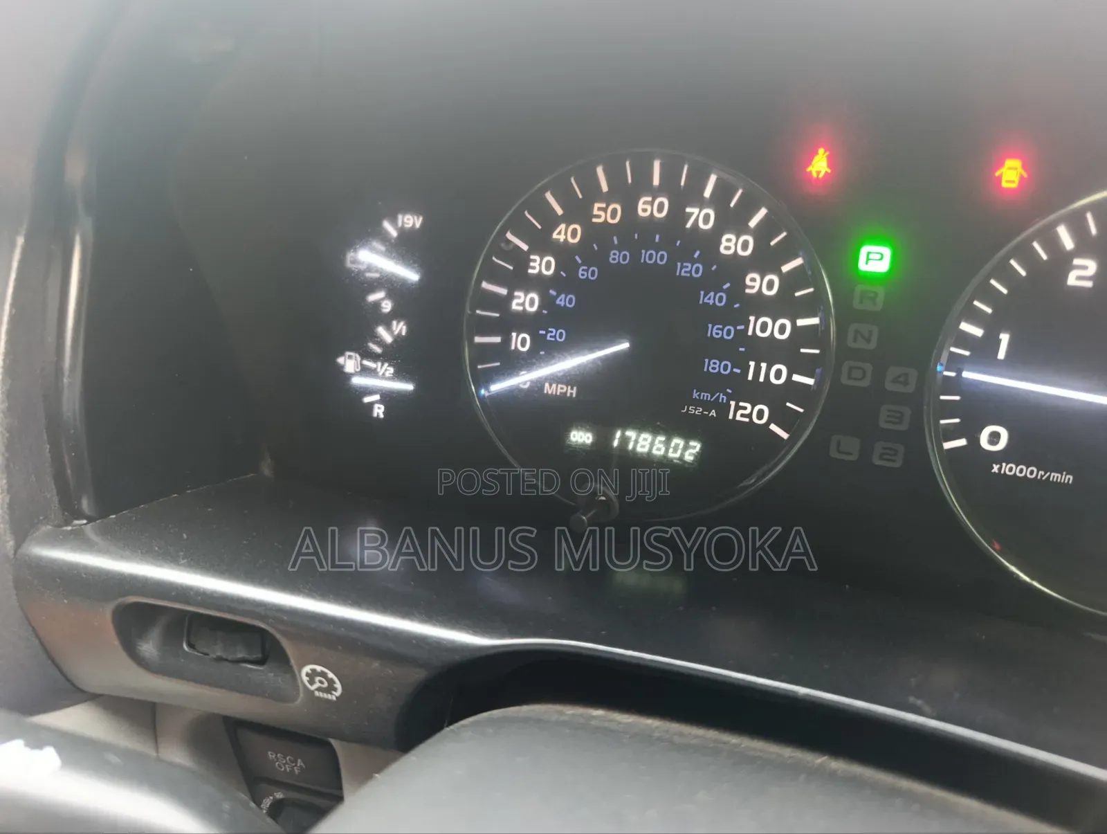 Toyota Land Cruiser 2004 Black
