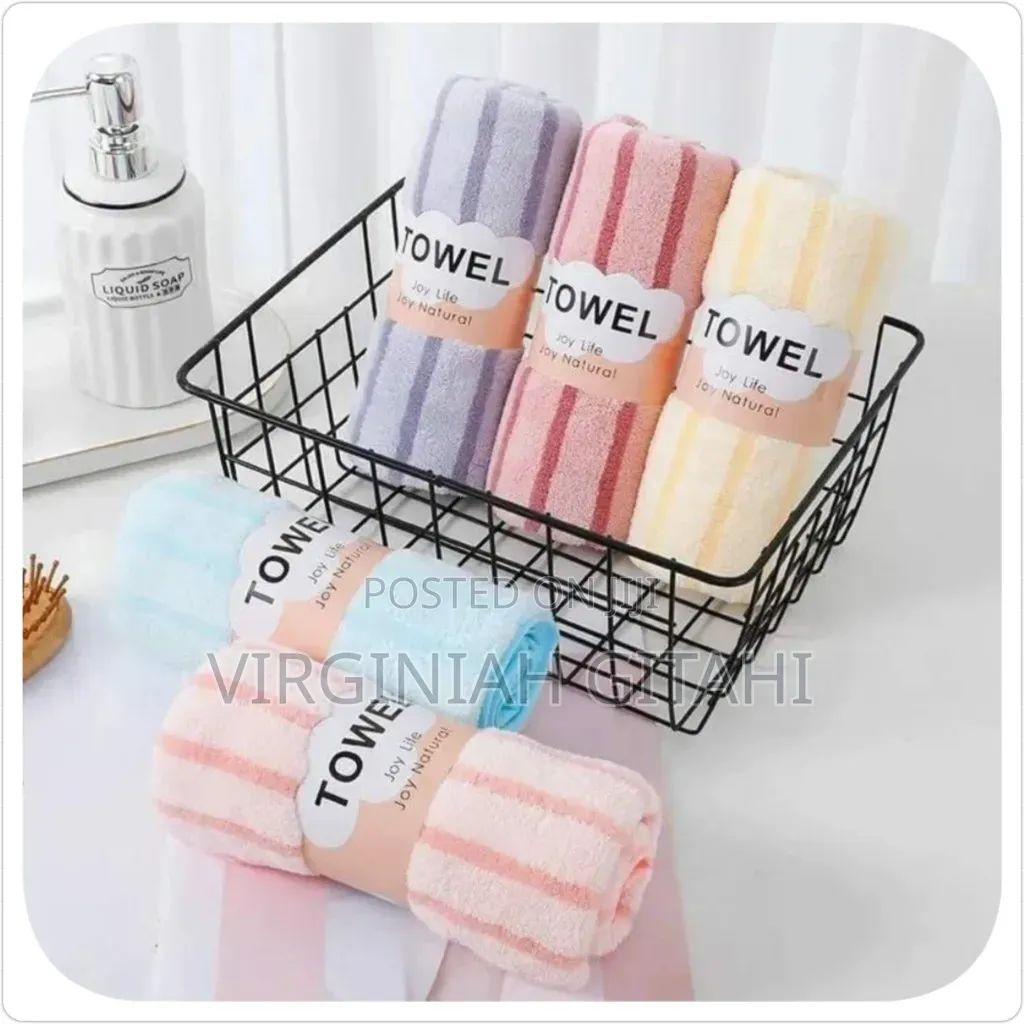 Multicolor Coral Velvet Microfiber Towels