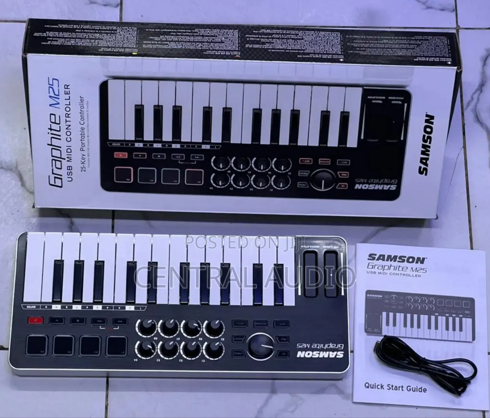 Samson M-25 Midi Keyboard 25 Keys