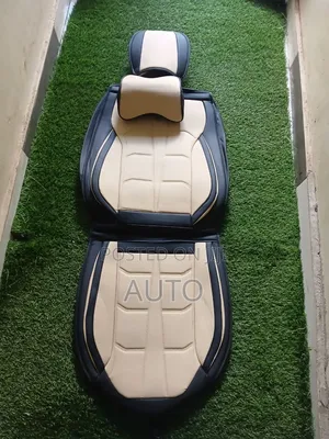 Premium Luxury Car Seat Cover Cushion Set – Leather Universal