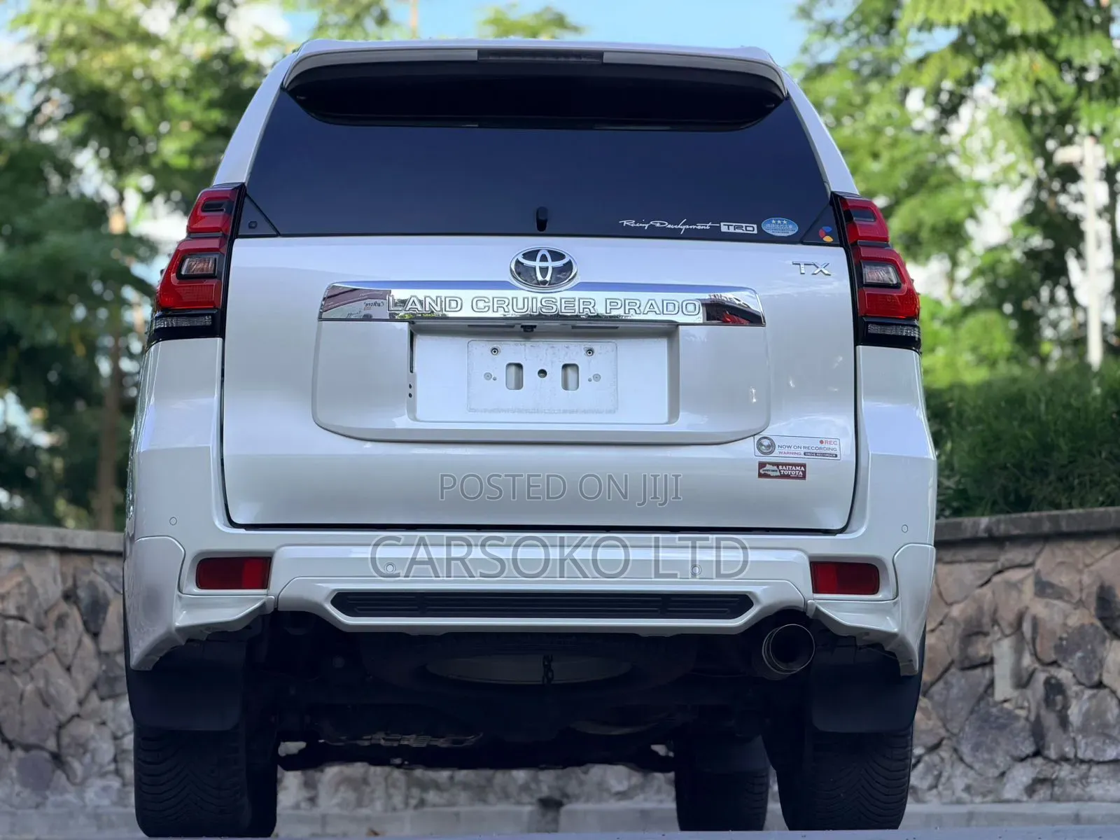 Toyota Land Cruiser Prado 2.7 2019 White