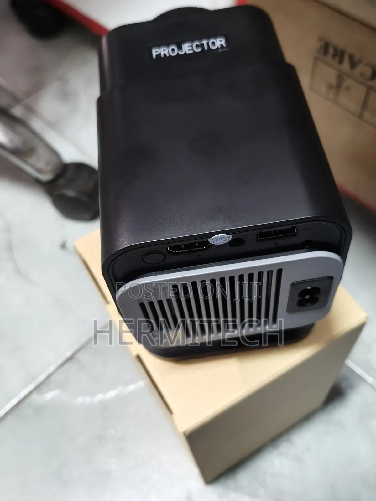 Mini Projector Flexible Setup Hy320 Model Wifi Smart Bluetooth Hdmi,Sd
