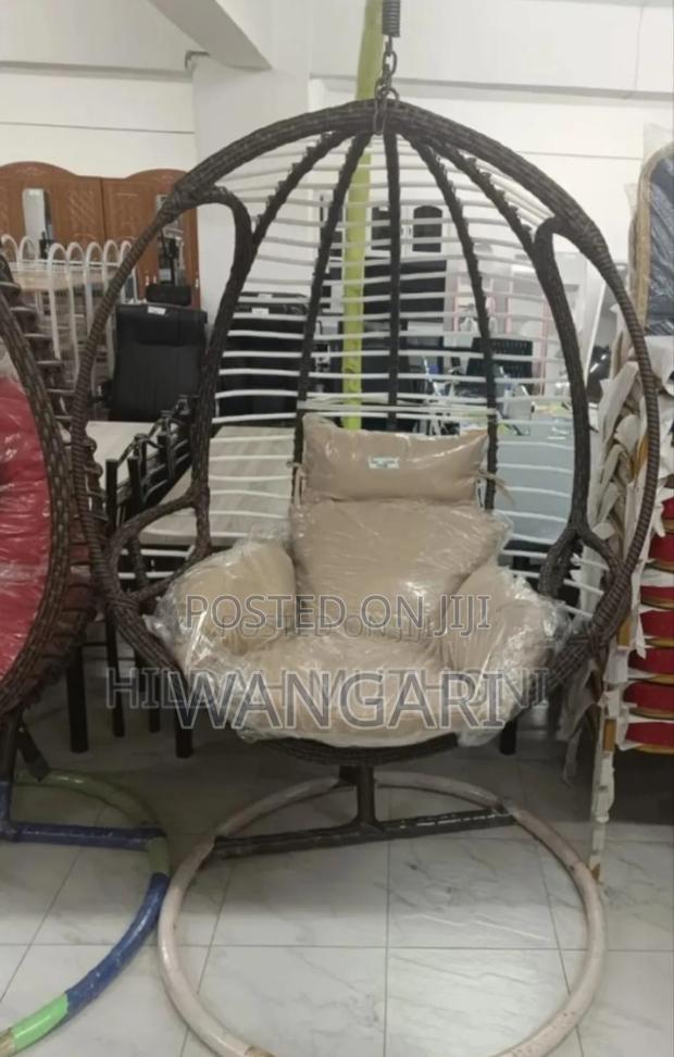 With Pillow Executive Outdoor Swing Chair - main view