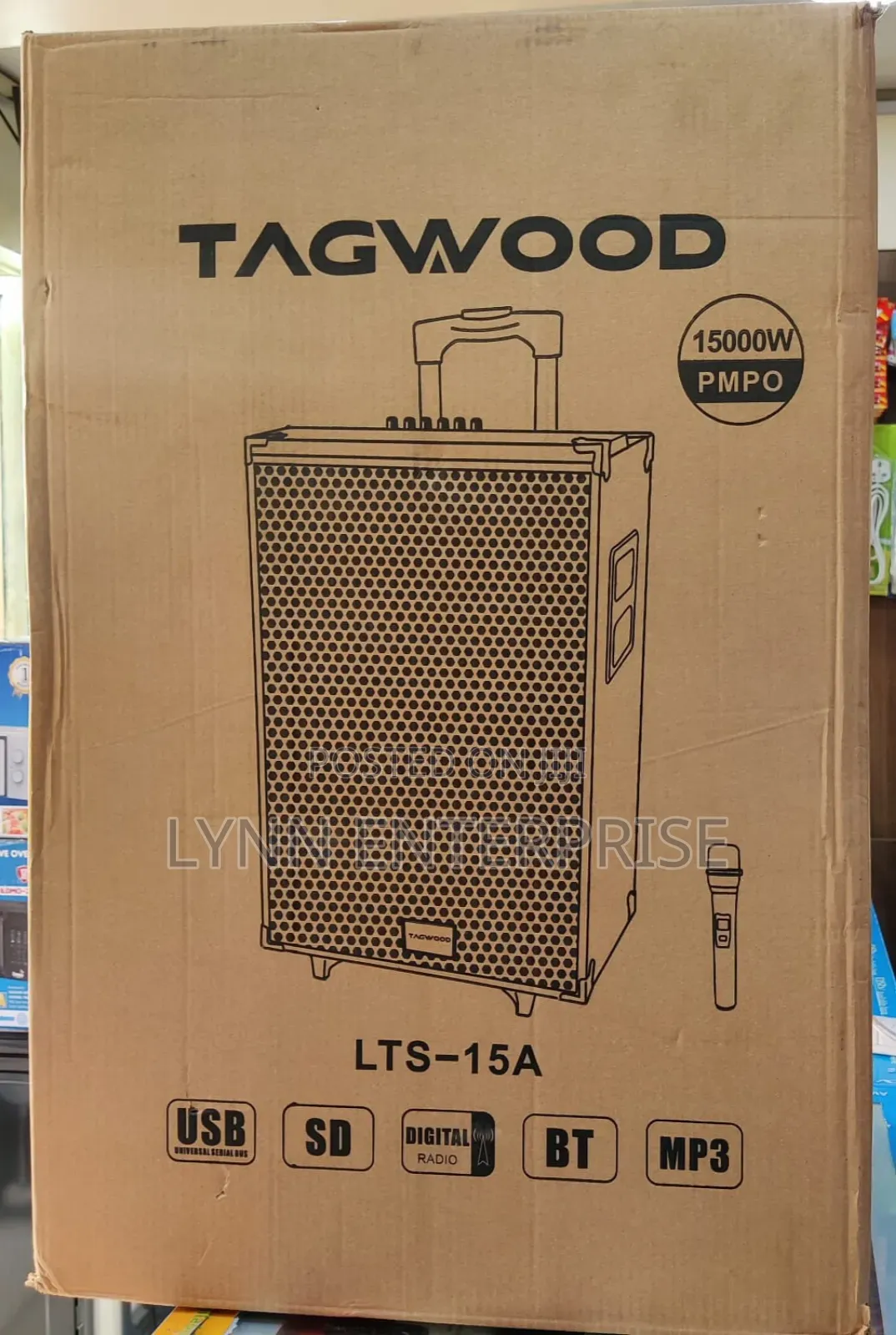 *Tagwood 15" Trolley Speaker