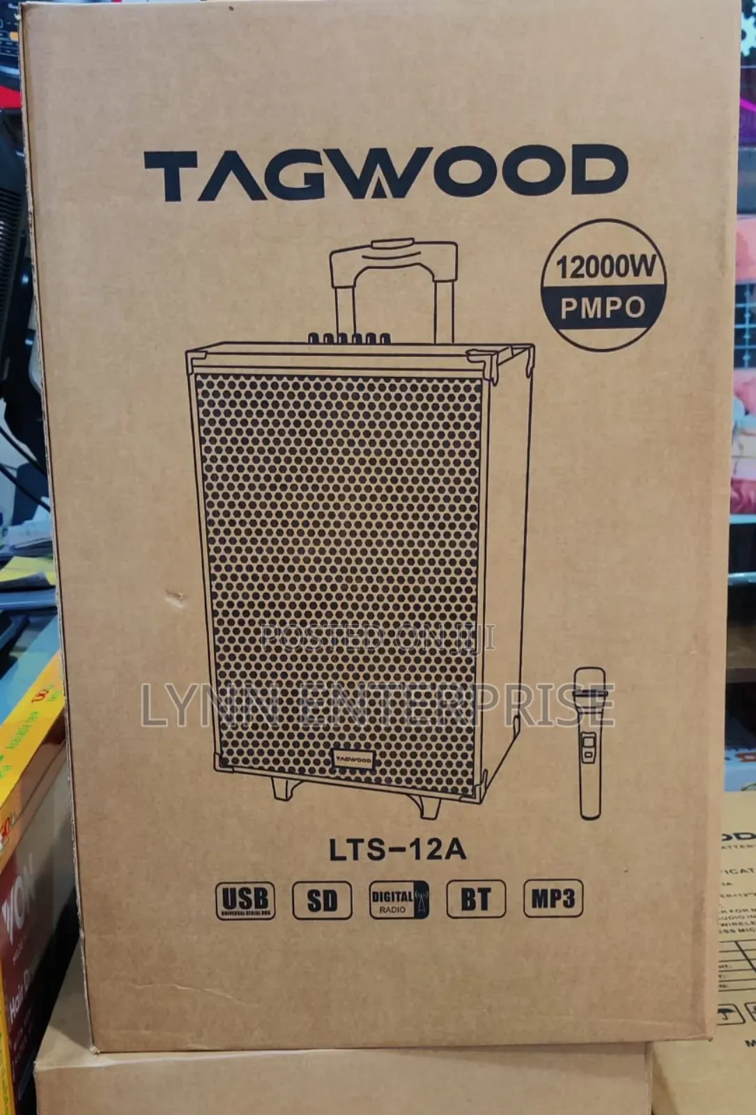 *Tagwood 12" Trolley Speaker