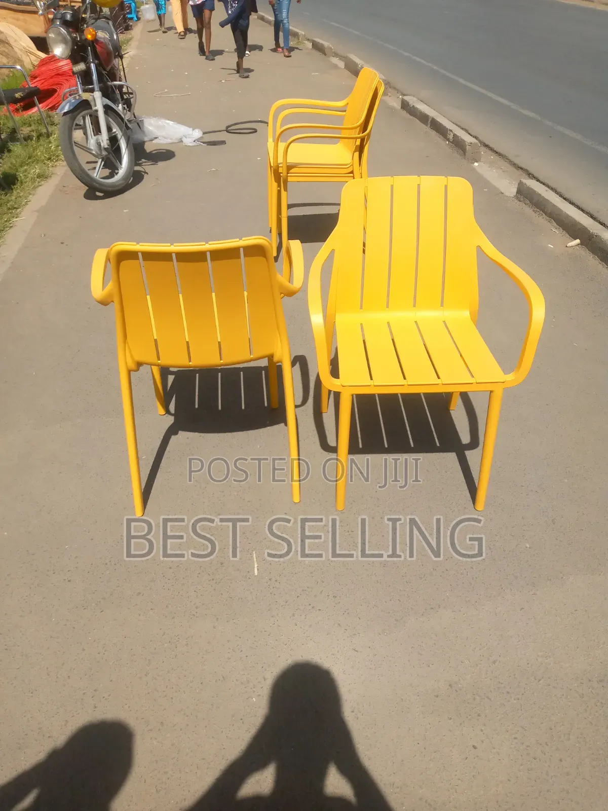 Classic Yellow Garden Chair