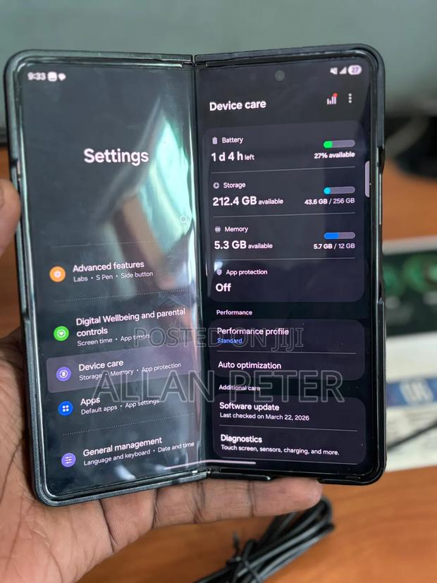 Samsung Galaxy Z Fold4 256 GB Black