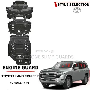 Engine Sump Guard Skid Plate for Land Cruiser Prado Lc250 Lc300
