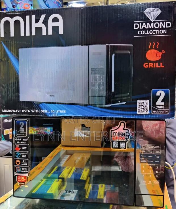 *Mika Digital Microwave With Grill
