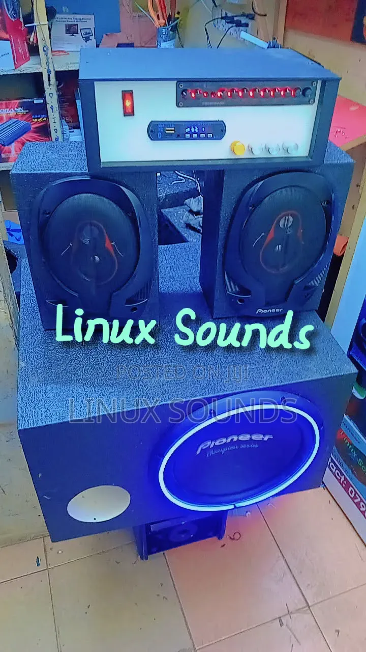 Pioneer 1500w Full Set With Juakali Amplifier