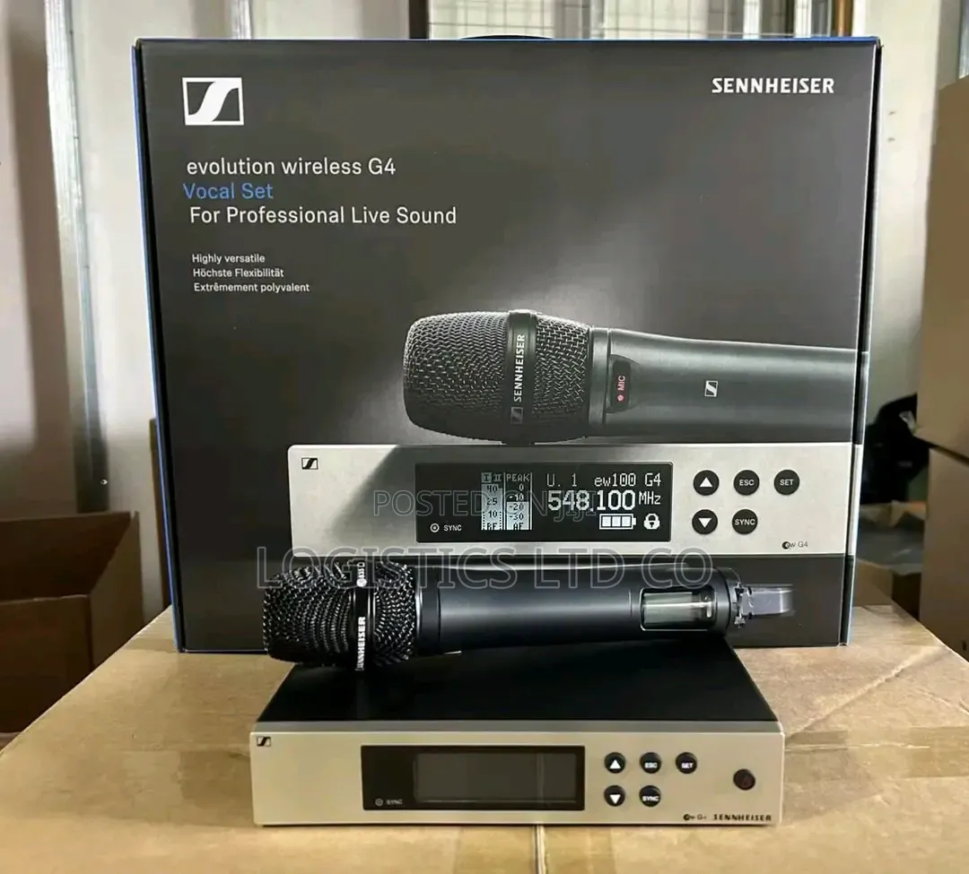 Sennheiser Evolution Vocal Set Wireless G4 Ew 100 Microphone