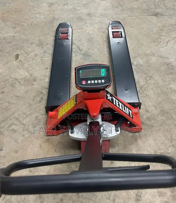 Pallet Jack With Built-in Scale – Weigh Move in One Step - main view
