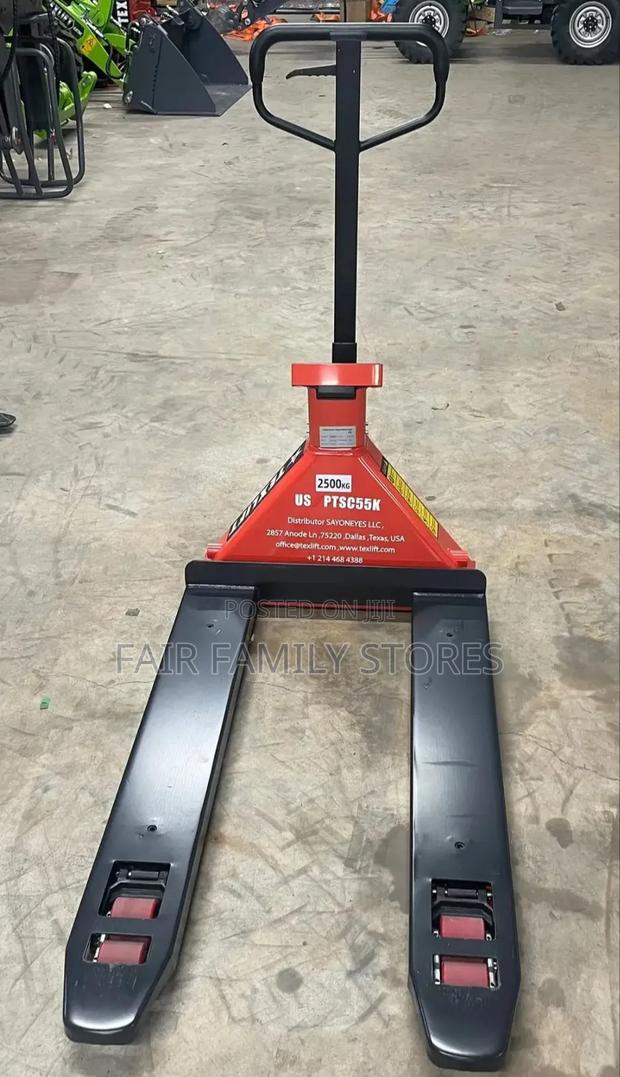 Pallet Jack With Built-in Scale – Weigh Move in One Step - thumbnail 2