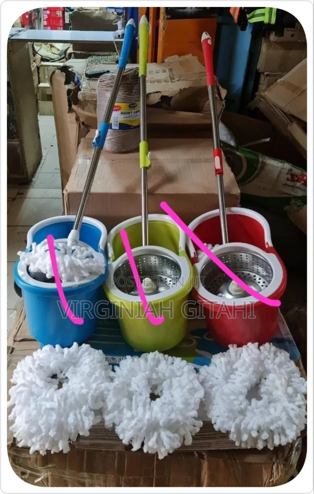 Multicolor Spin Mob