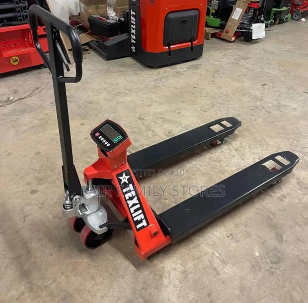 Pallet Jack With Built-in Scale – Weigh Move in One Step - thumbnail 4