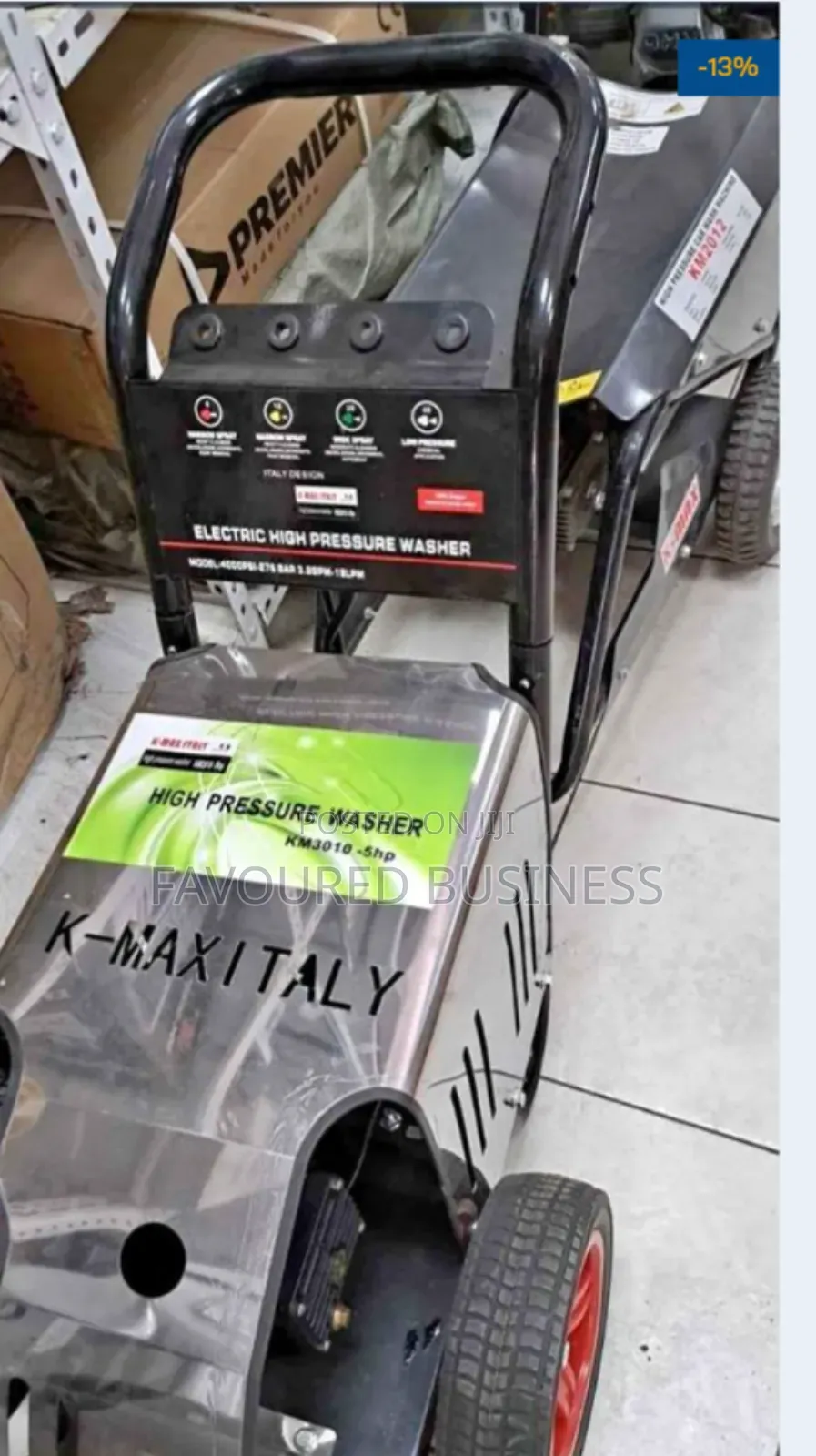 Newly Approved 4400psi Kmax /Italy Electric Car Wash Machine