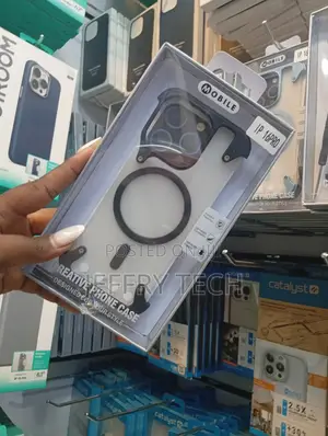 Mobile Brand Creative Phone Case for the iPhone 16 Pro.