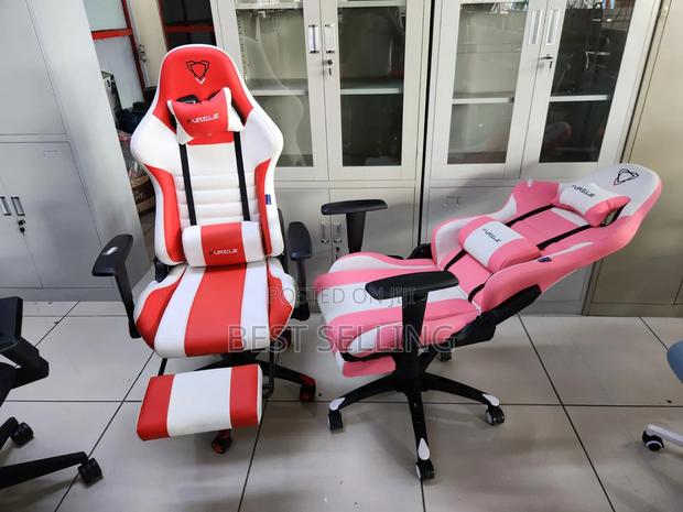 Lumbar Support Reclining Gaming Chair