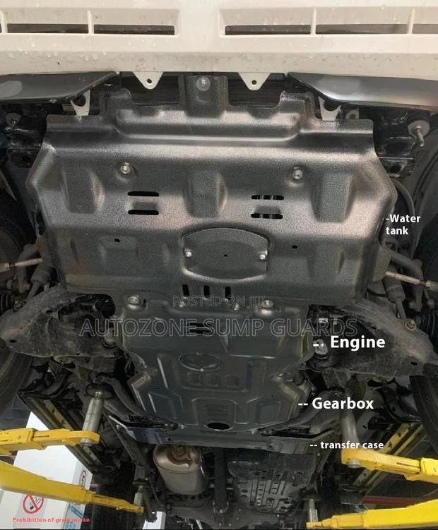 4x4 Full Set Steel Skid Plate 3mm Car Engine Guard Auto for Prado - thumbnail 2