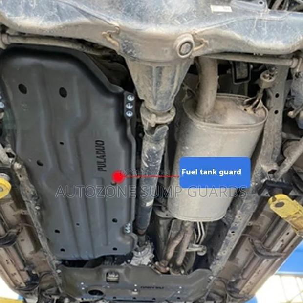 4x4 Full Set Steel Skid Plate 3mm Car Engine Guard Auto for Prado - thumbnail 3