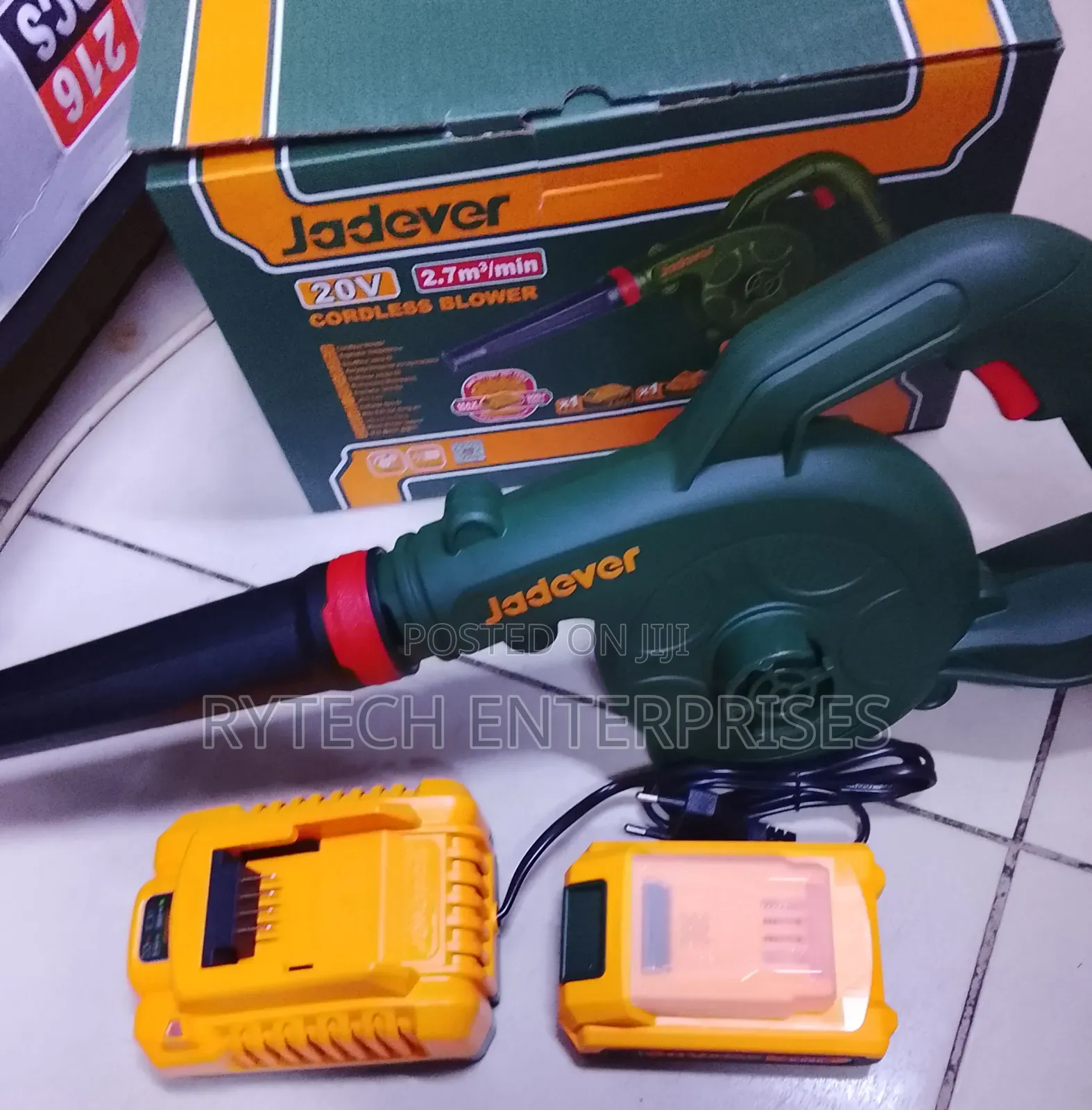 Jadever 20v Cordless Dust Blower