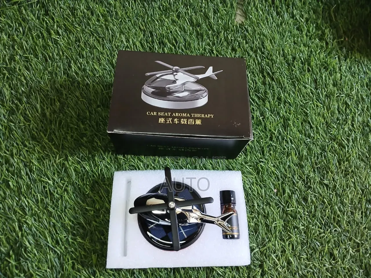 Luxury Car Air Freshener – Helicopter Aroma Diffuser