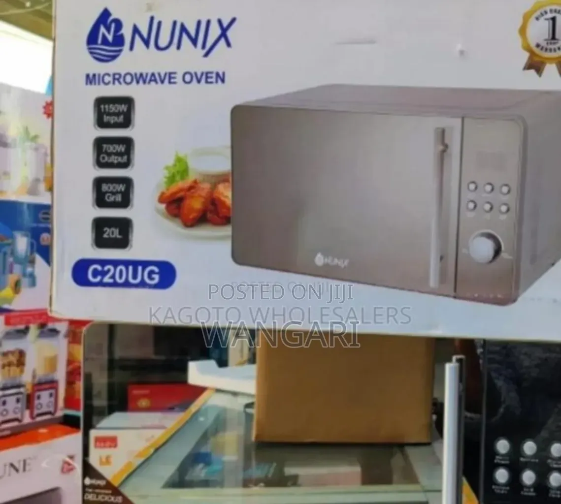With Door Holder *Nunix Microwave 20l Digital Glass Door With Grill