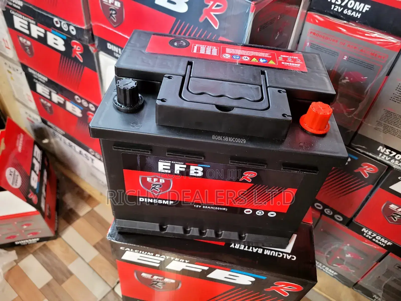 Efb 12v 55ah Battery