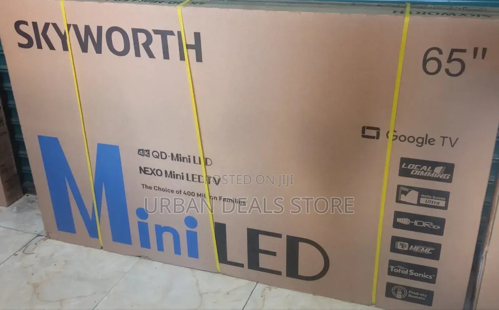 Skyworth 65” Mini Led Qd Smart Tv