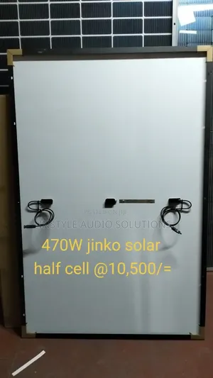 470w - 36v Top Grade Monocrystalline Solar Panel All Weather 12a