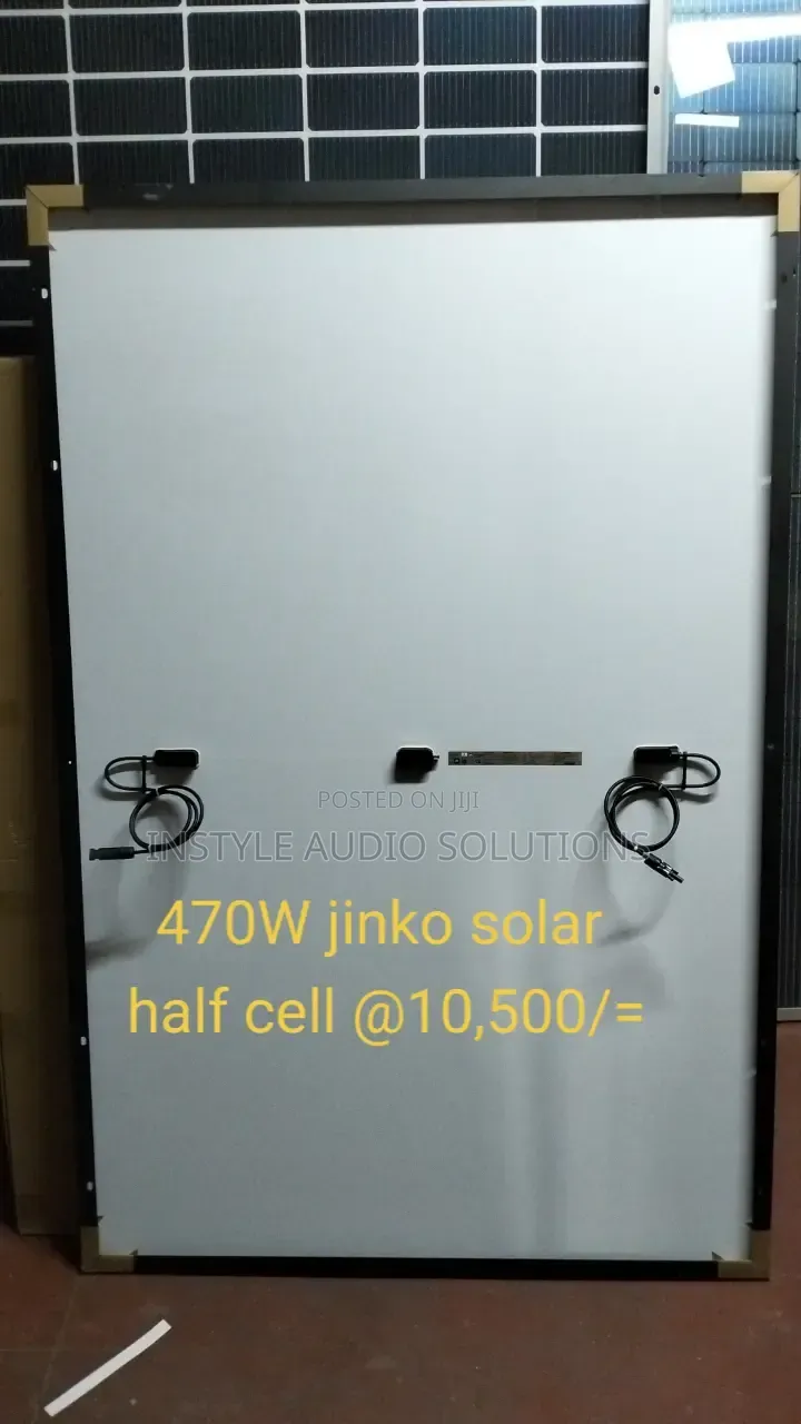 470w - 36v Top Grade Monocrystalline Solar Panel All Weather 12a
