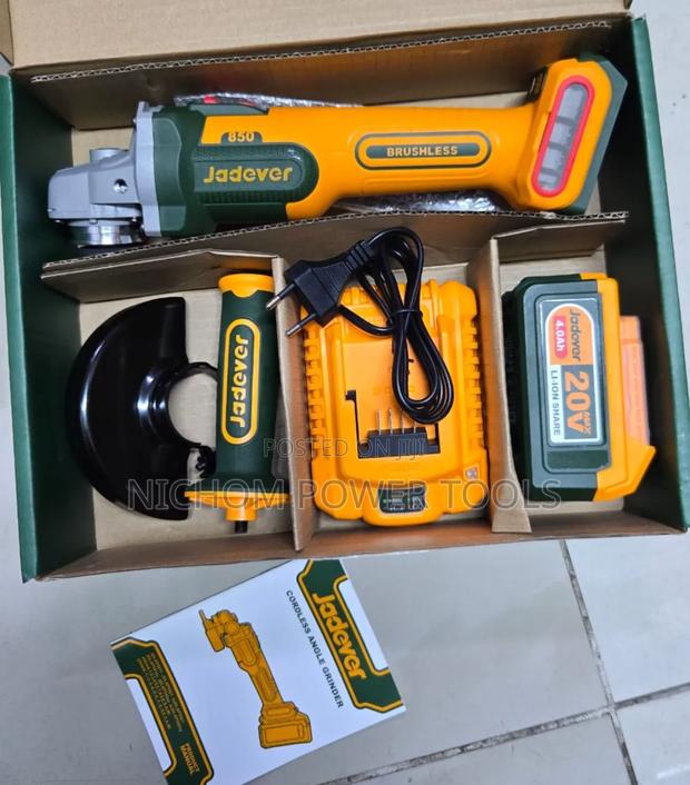 20v Jadever Cordless Grinder/Rechargeable Angle Grinder