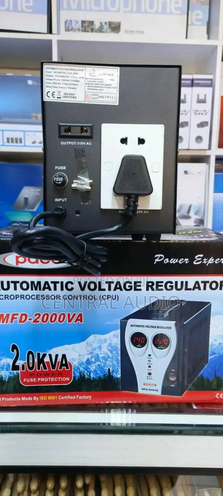 Paco 2.0 Kva Voltage Regulator