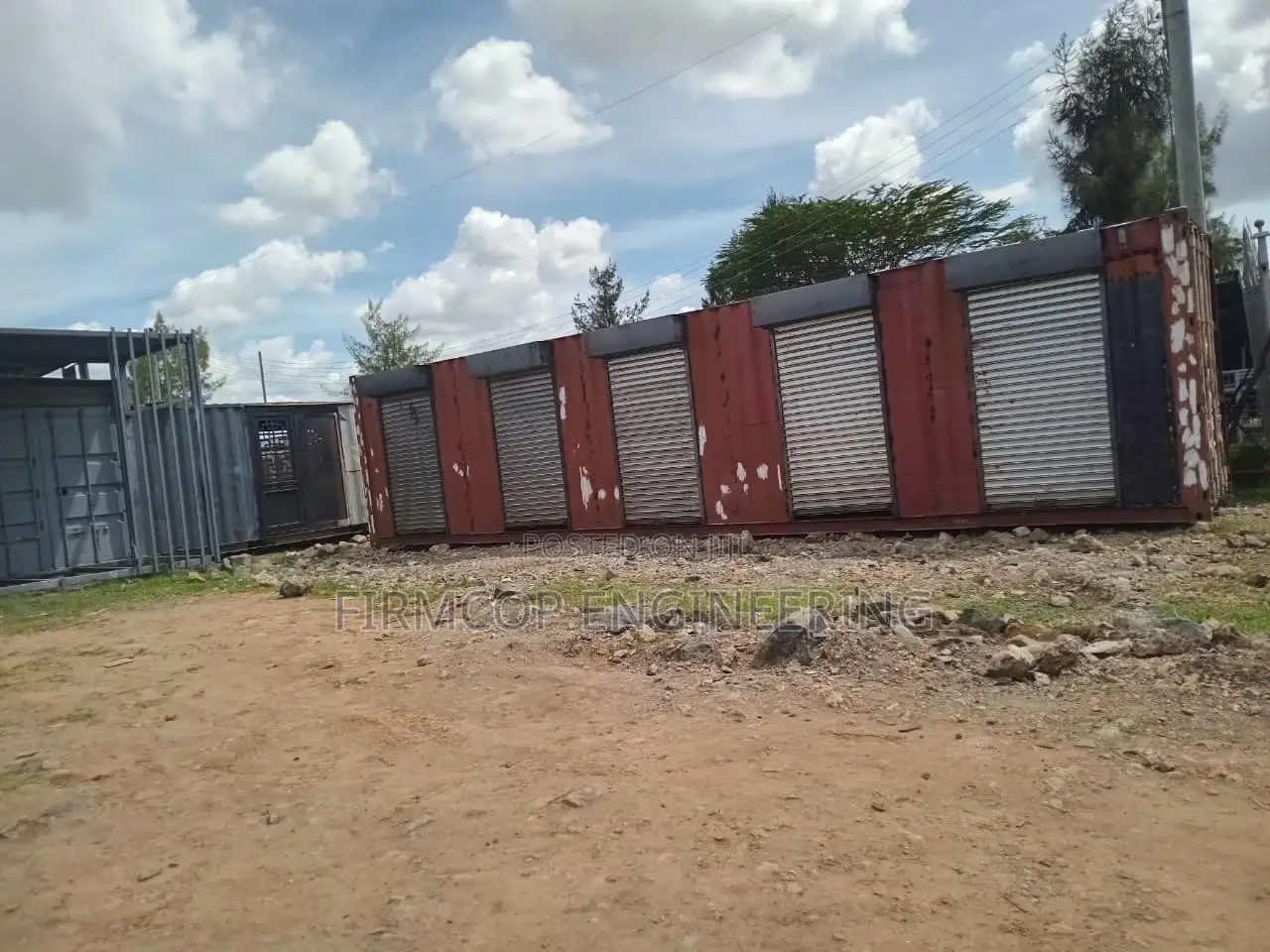40ft Roller Shutter Doors Stalls