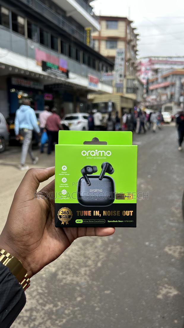 Oraimo Spacebuds Neo+ Anc Earbuds – 30hr Battery + 1 Year Warranty
