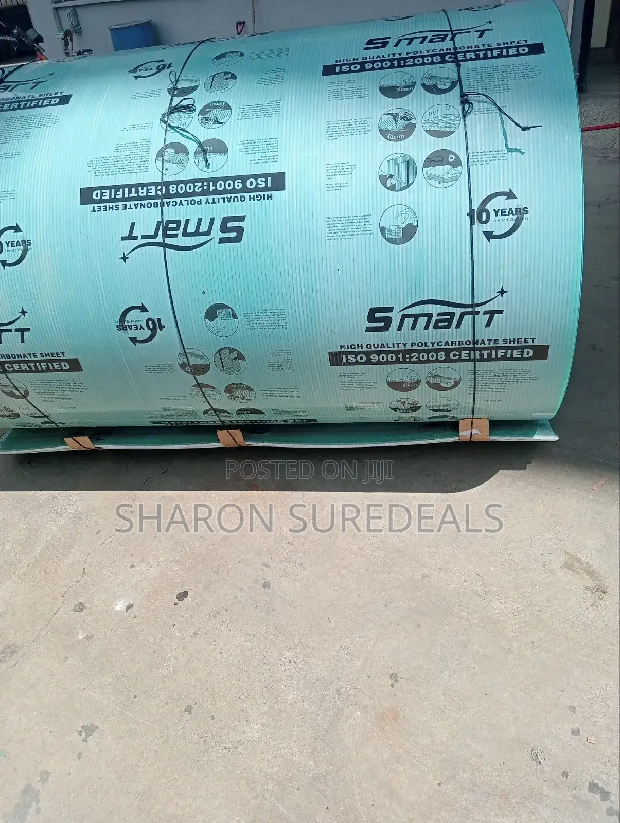 Egyptian Green Polycarbonate 8mm