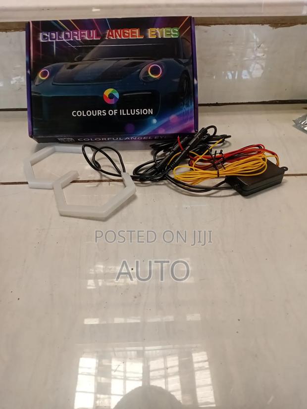 Colorful Angel Eyes Car Lights – Headlight Halo Led Rings