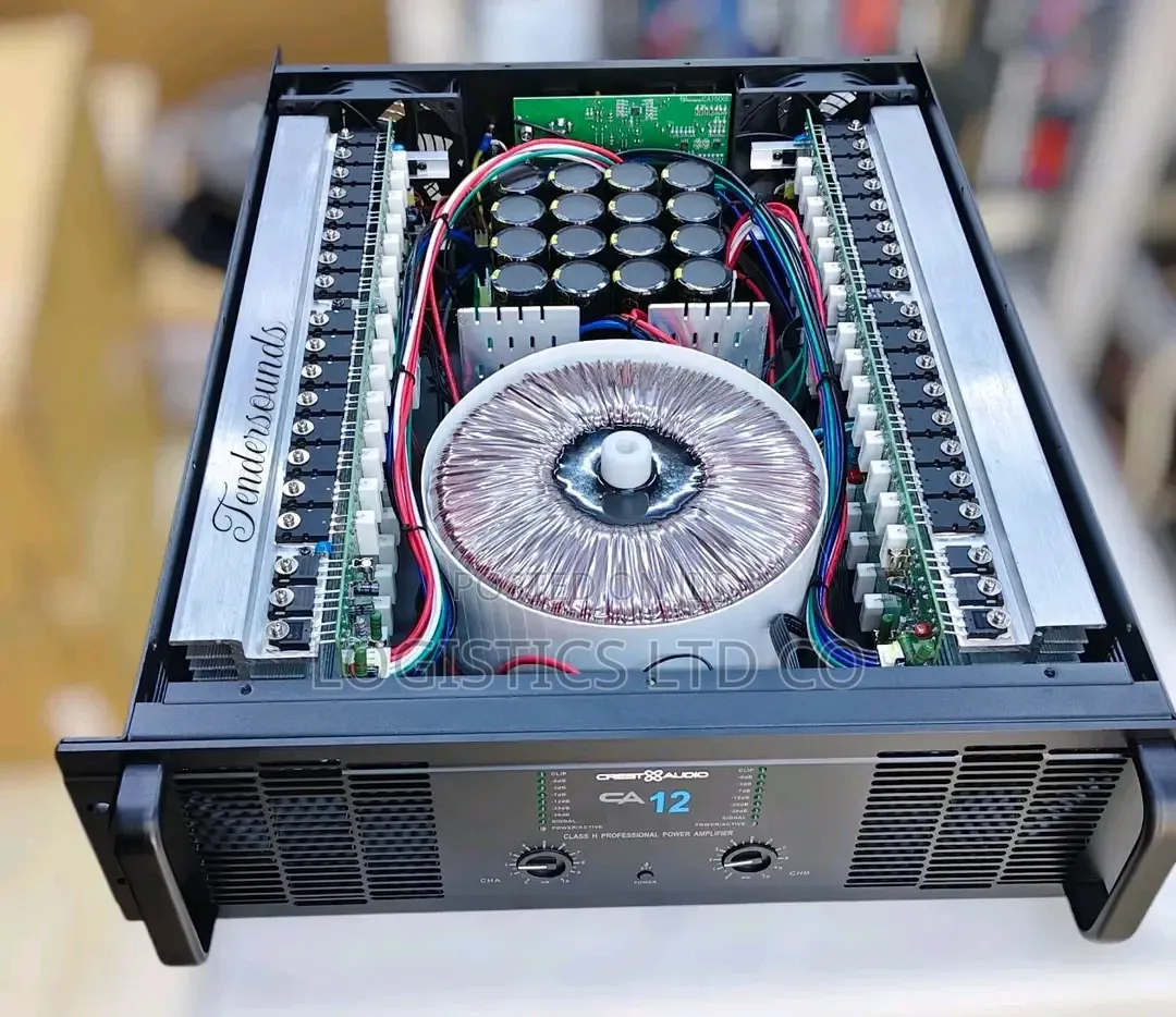 Crest Audio Ca12 Is 2-Rack-Space Professional Class H Power Amplifier
