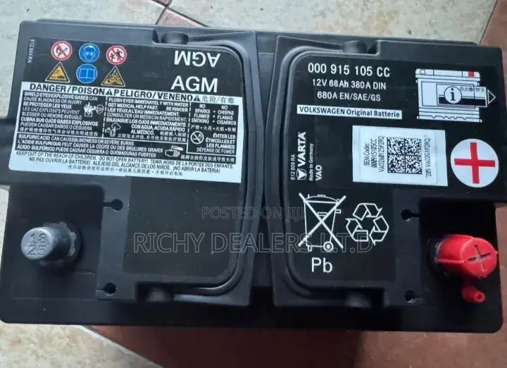 Varta Din66mf (12v/68ah) Agm Battery