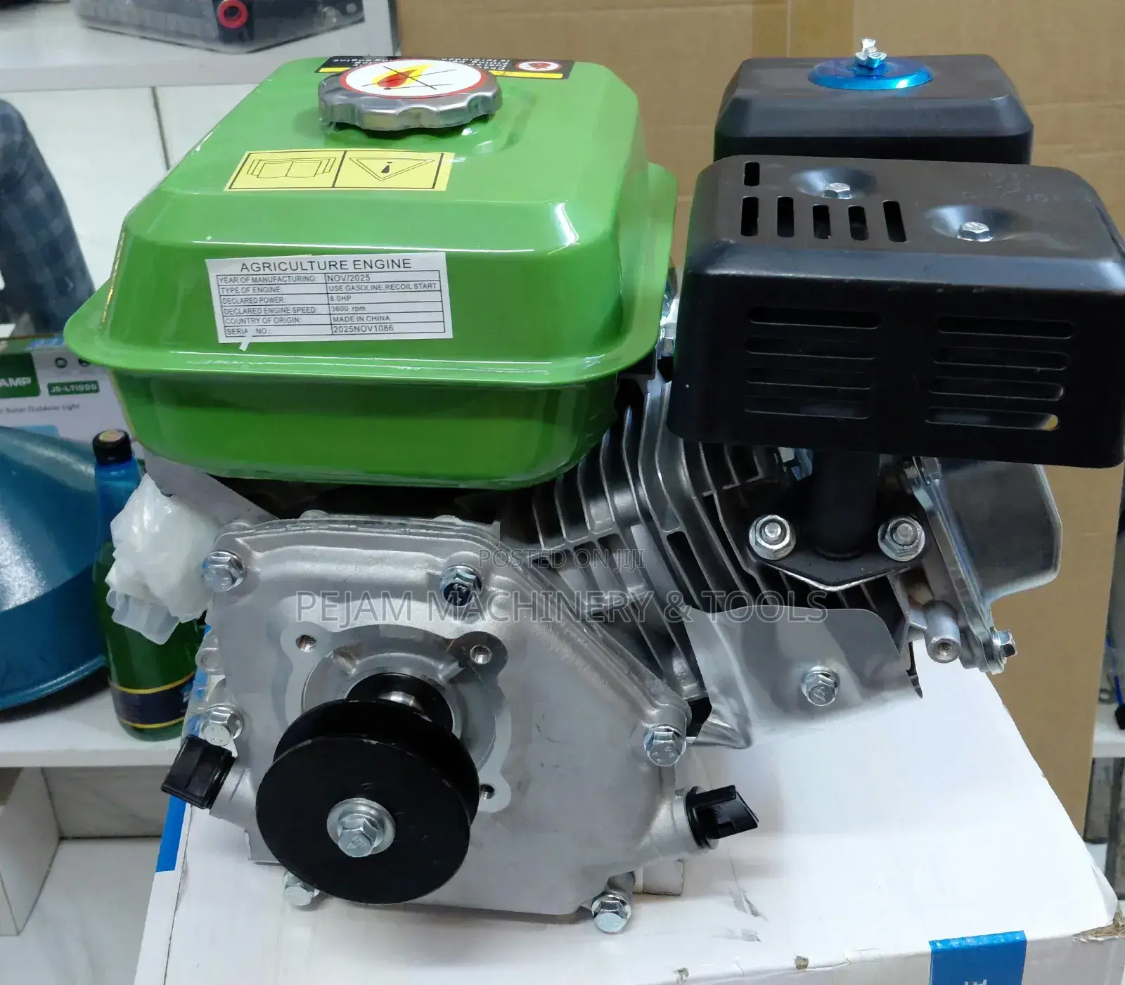 8hp Milano Italia Agricultural/Gasoline Engine With Pulley