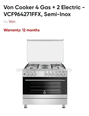 Von 60*90 4+2 Standing Cooker