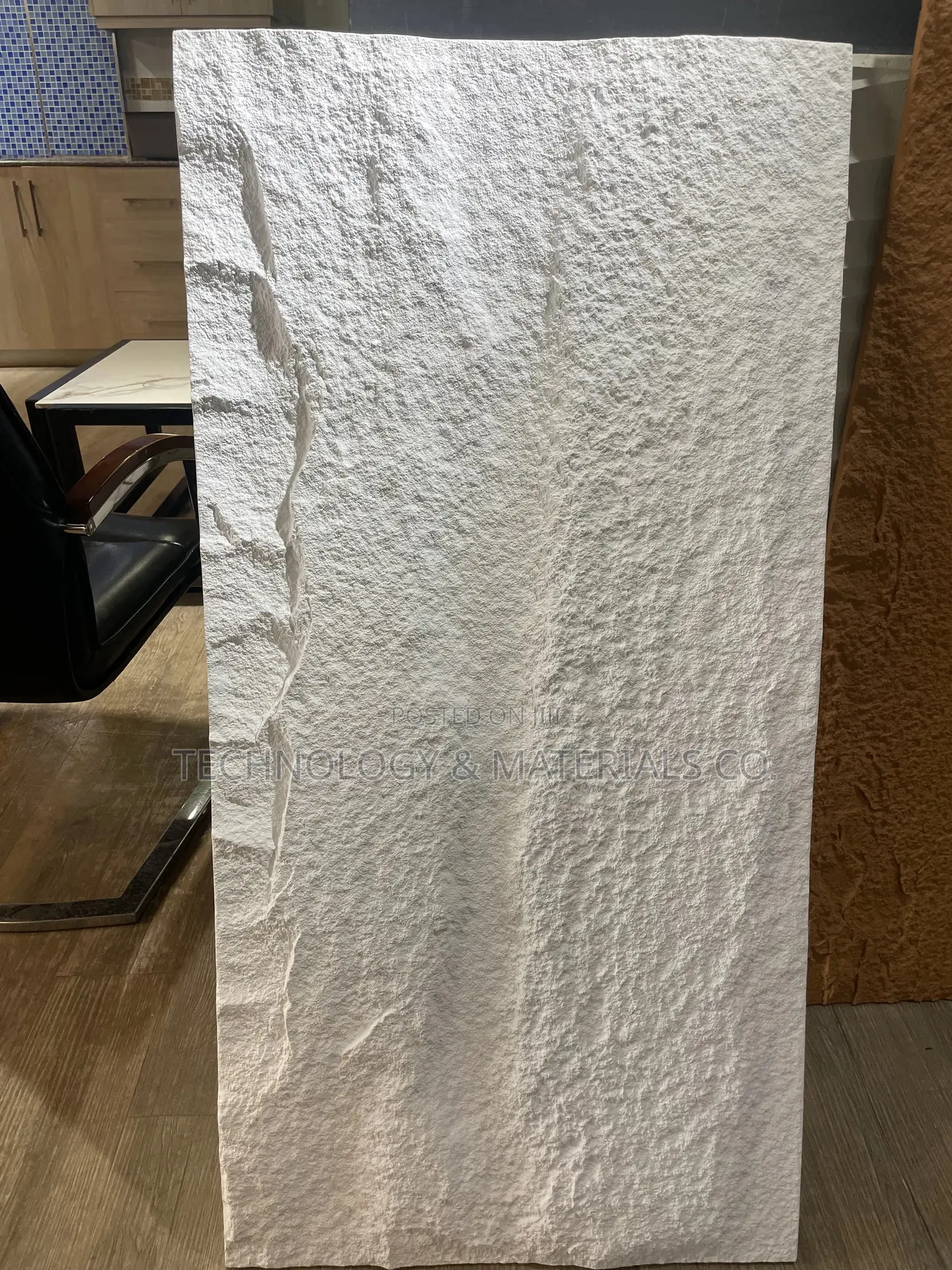 Pu Stone Decor-Vaneer White-1200x600mm