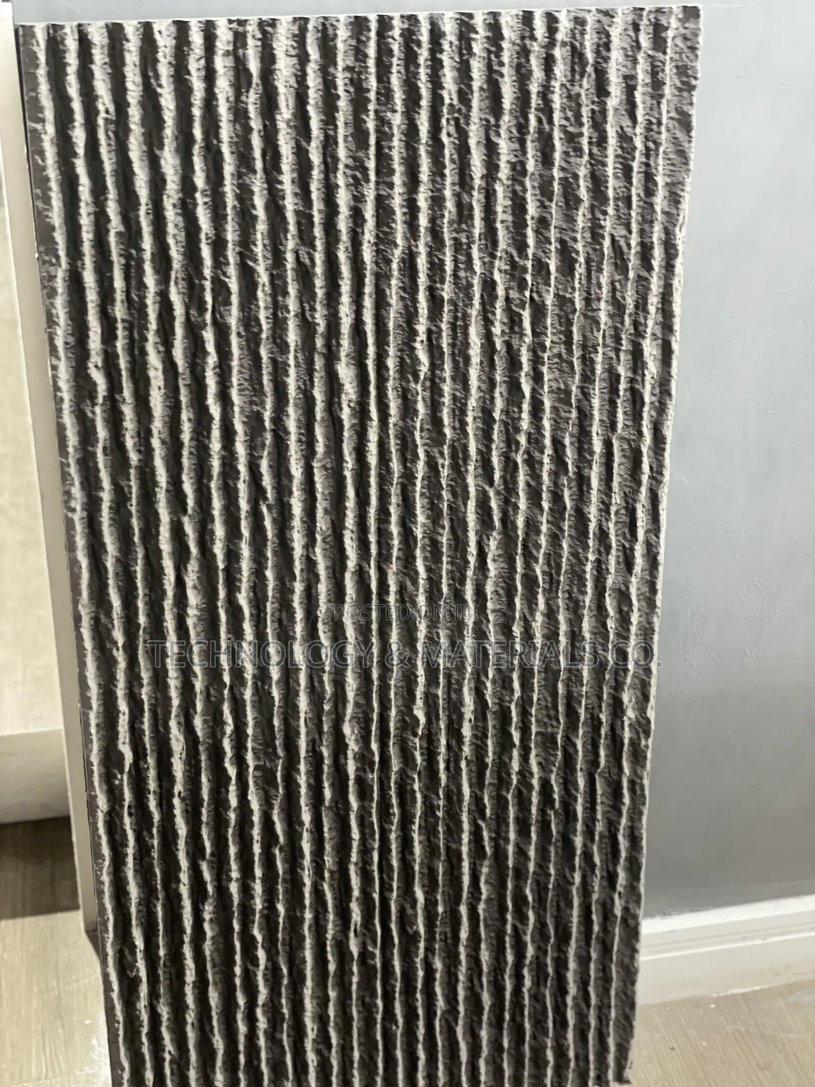 Tv Wall Decoration-Pu Panels Grey 1200x600mm