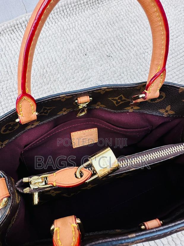 Authentic Louis Vuitton Montaigne Bb Monogram Canvas Tote - thumbnail 4