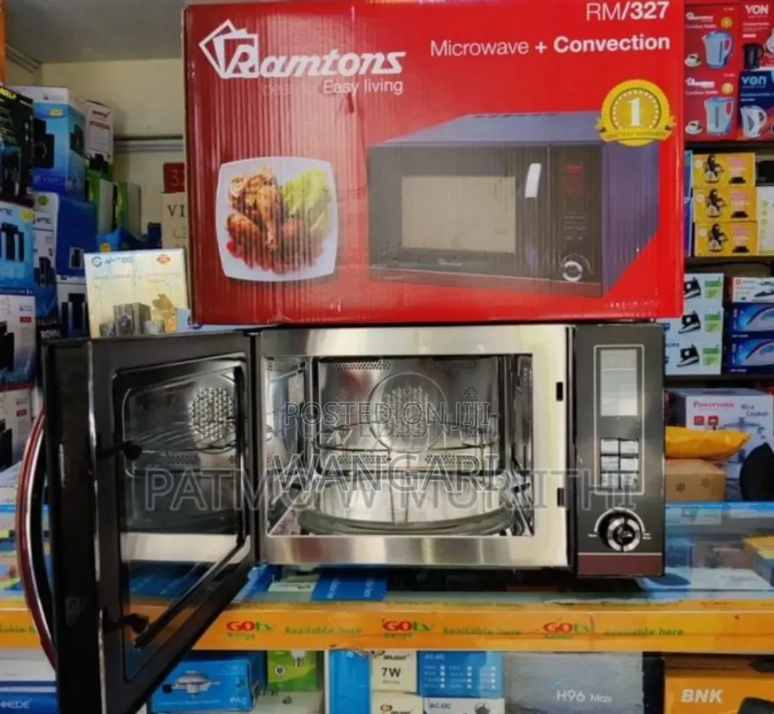 With One Year Warranty Ramtons Microwave + Convection Oven 28litres