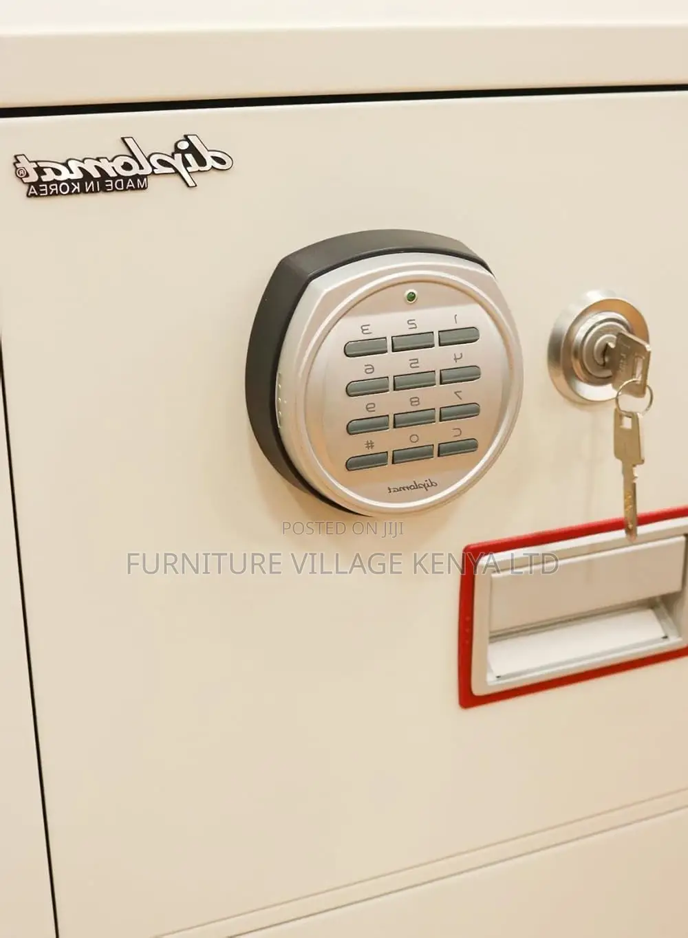 Office Safe; 4-Drawer Fireproof Executive Office Safe