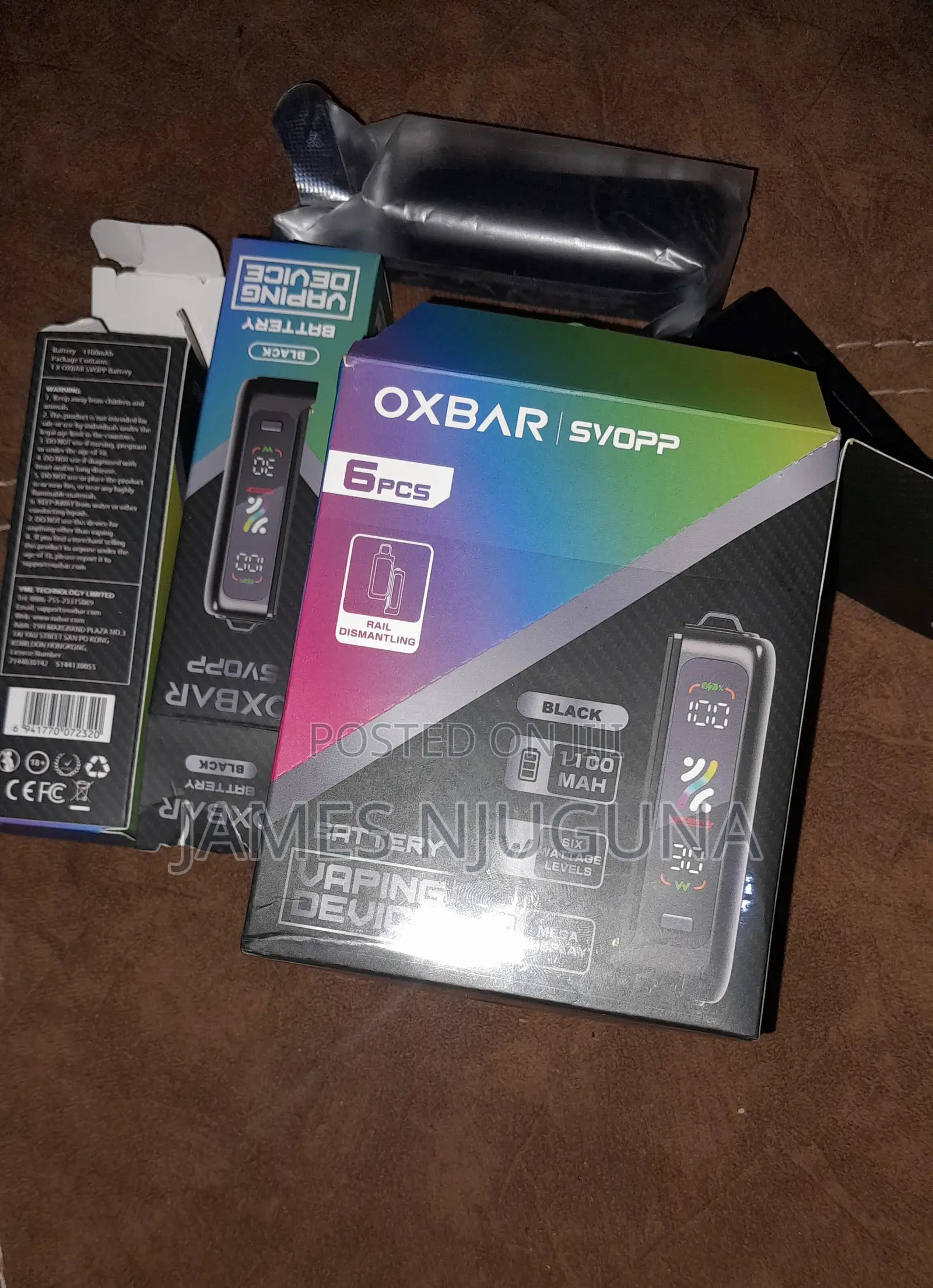 Oxbar Svopp Batteries