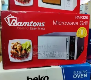 With Grilled Oven. Newly Ramtons 25litres Microwave With Grill Rm326