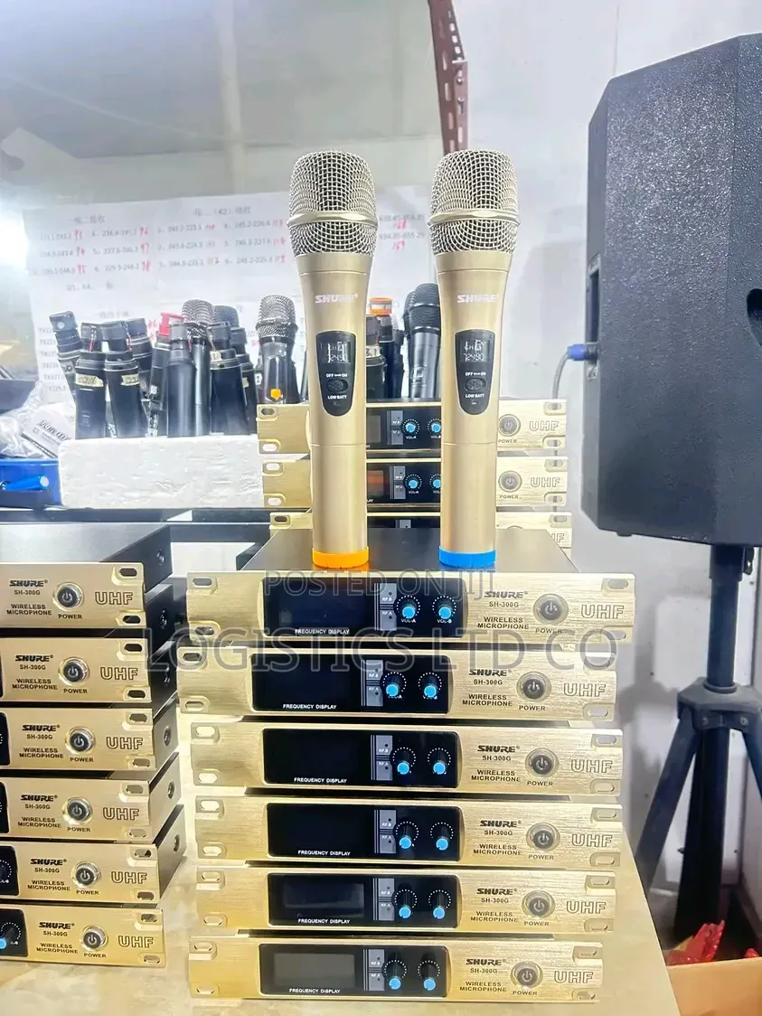 Shure Sh-300g Legendary Dual (2-Way) Wireless Dynamic Vocal